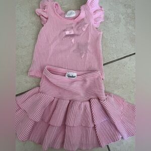 Random heart skirt set